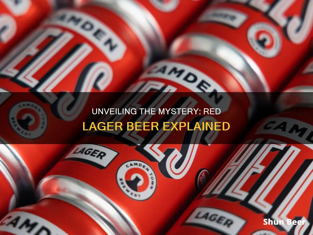 what is a red lager beer