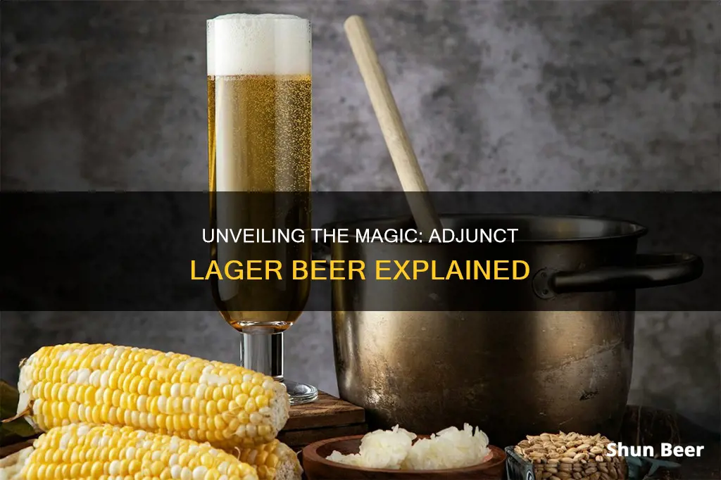 what is adjunct lager beer