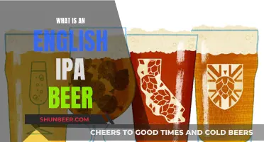 IPA Beer: English Style, Explained