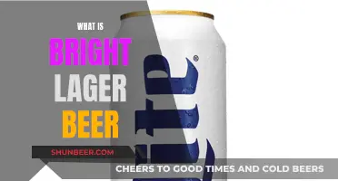 Uncover the Secrets of Bright Lager Beer: A Flavorful Adventure