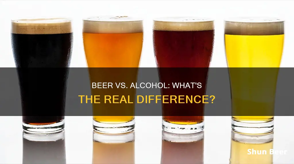 what is difference between beer and al