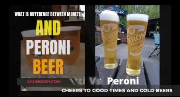 Moretti vs Peroni: What's the Difference?