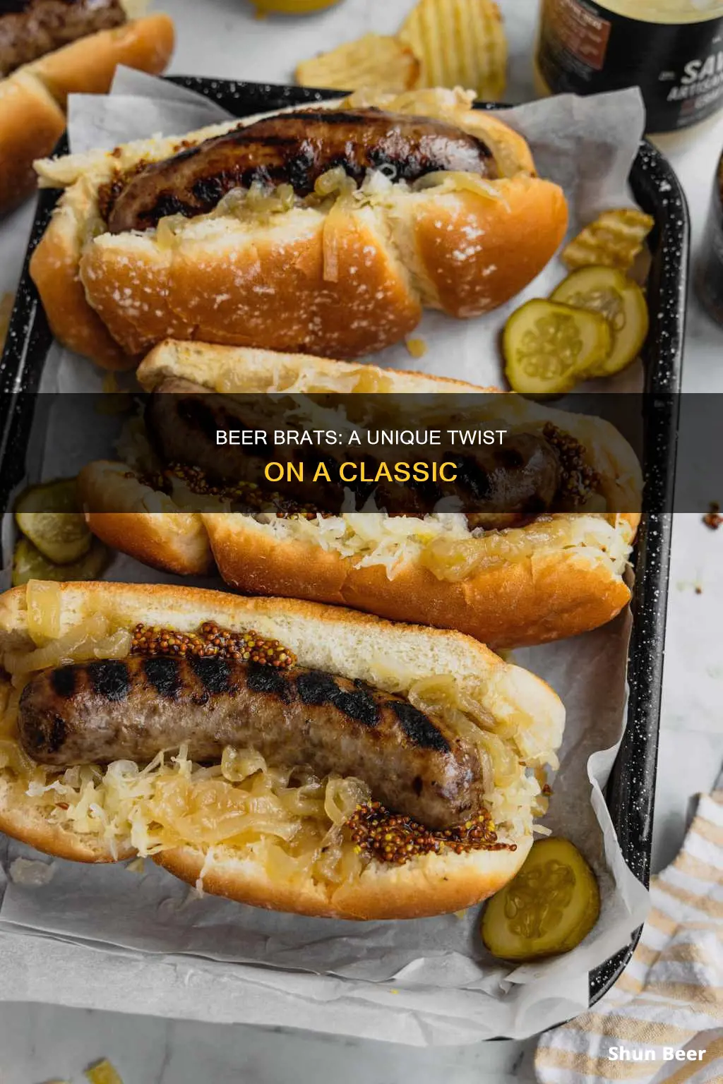 what is different about beer brats