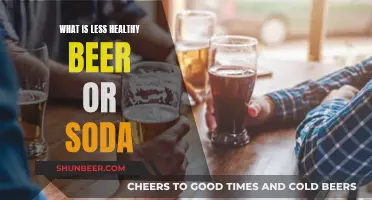 Beer vs. Soda: Which Drink is Worse for Your Health?