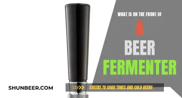 Uncorking the Mystery: What's on the Front of a Beer Fermenter?