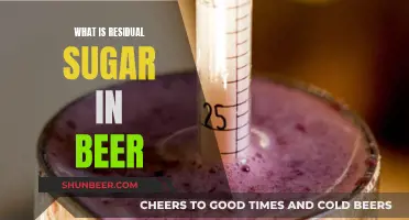 The Sweet Secret: Residual Sugar in Beer