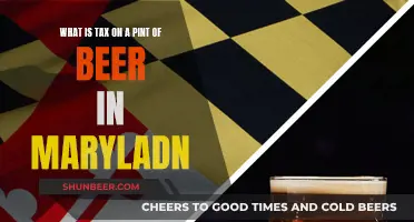 Maryland Beer Tax: How Much Does It Cost?