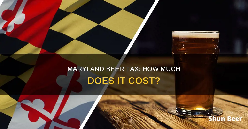 what is tax on a pint of beer in maryladn