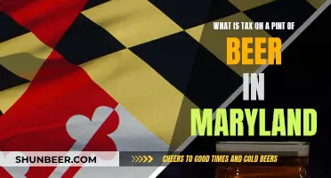 Maryland Beer Taxes: How Much Do They Cost?