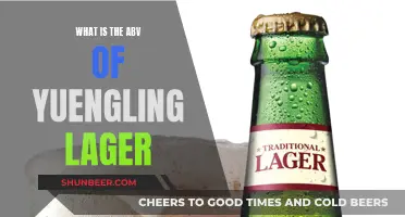 Unraveling the Mystery: ABV of Yuengling Lager Explained