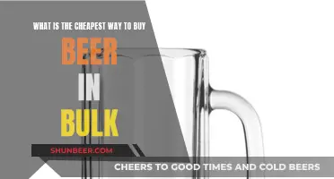 Buying Beer in Bulk: The Cheapest Options