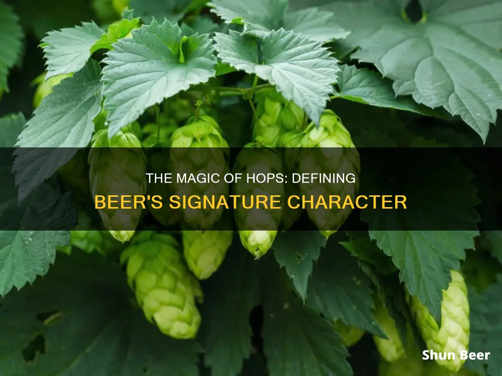 what is the definiton of hops in beer