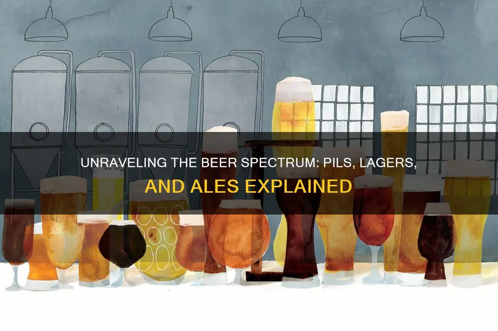 what is the differenc ein beers pils lager ale