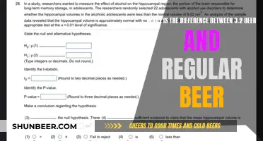 Beer Basics: 3.2 vs Regular Beer Explained