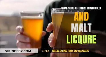 Beer vs. Malt Liquor: Understanding the Core Distinction