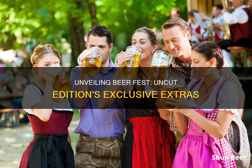 what is the difference between beer fest uncut