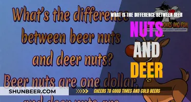 Beer Nuts vs Deer: What's the Difference?