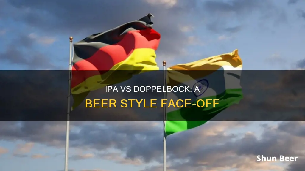 what is the difference between ipa and doppelbock beer