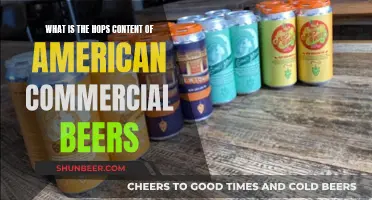 American Commercial Beers: Hops Content Explored