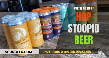 Hop Stoopid Beer's IBUs: A Strong Brew