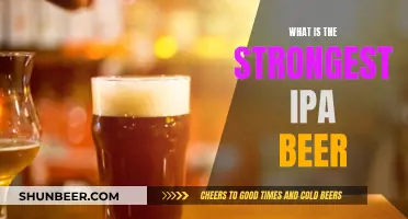 The Strongest IPAs: A Beer Connoisseur's Ultimate Adventure