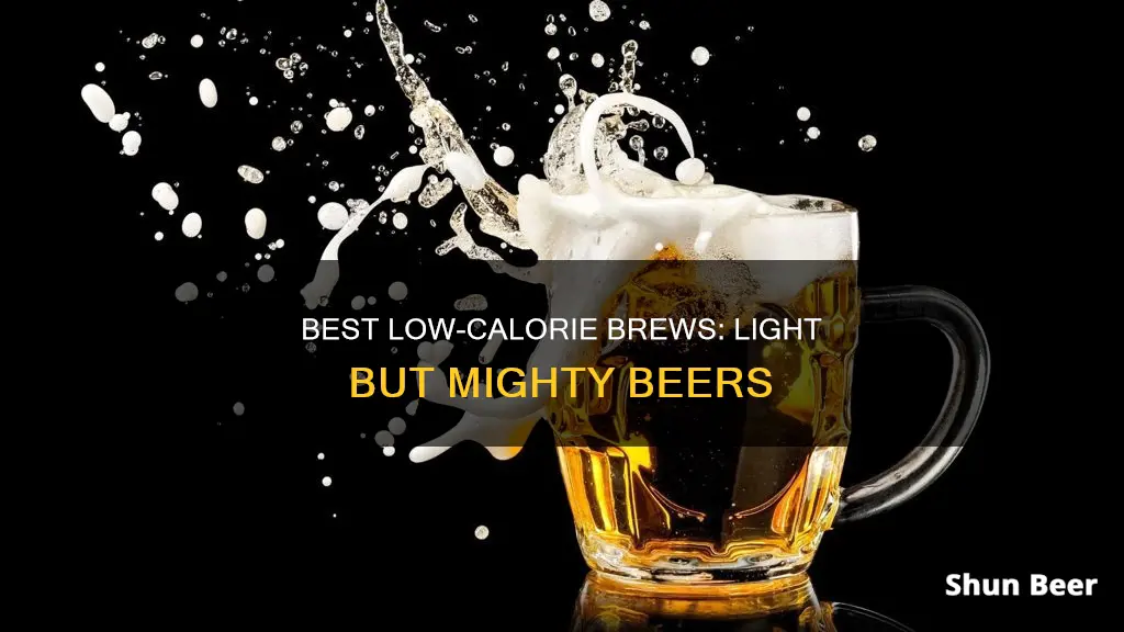 what is the strongest low calorie beer