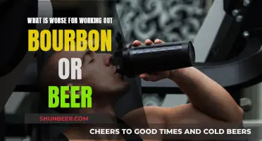 Booze and Workouts: Beer vs. Bourbon's Impact