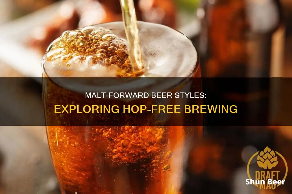 what malt beers have no hops