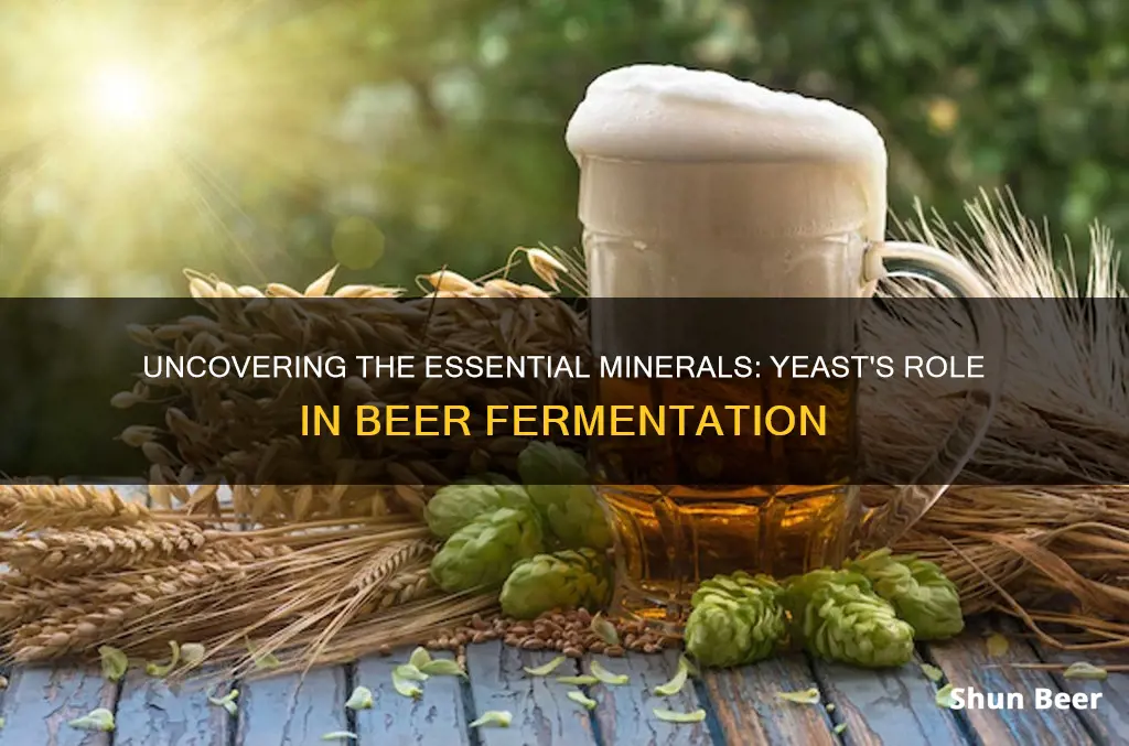 what minerals do yeast need to ferment beer