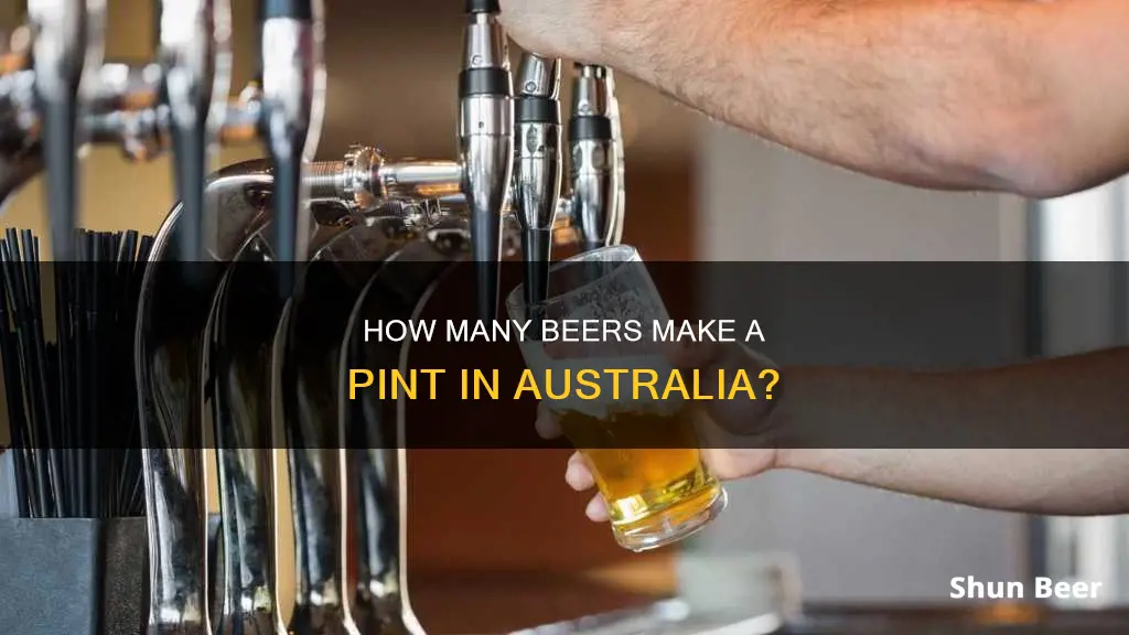 what mls is a pint of beer australia