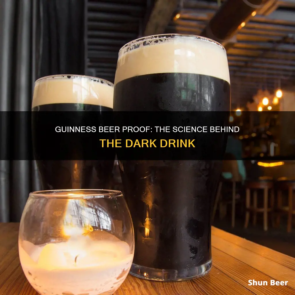 what proof is guinness beer