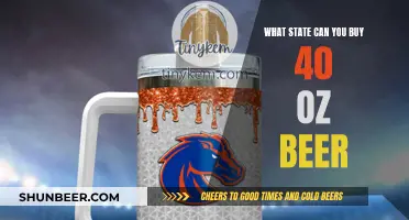 Which States Allow 40 Ounces of Beer?