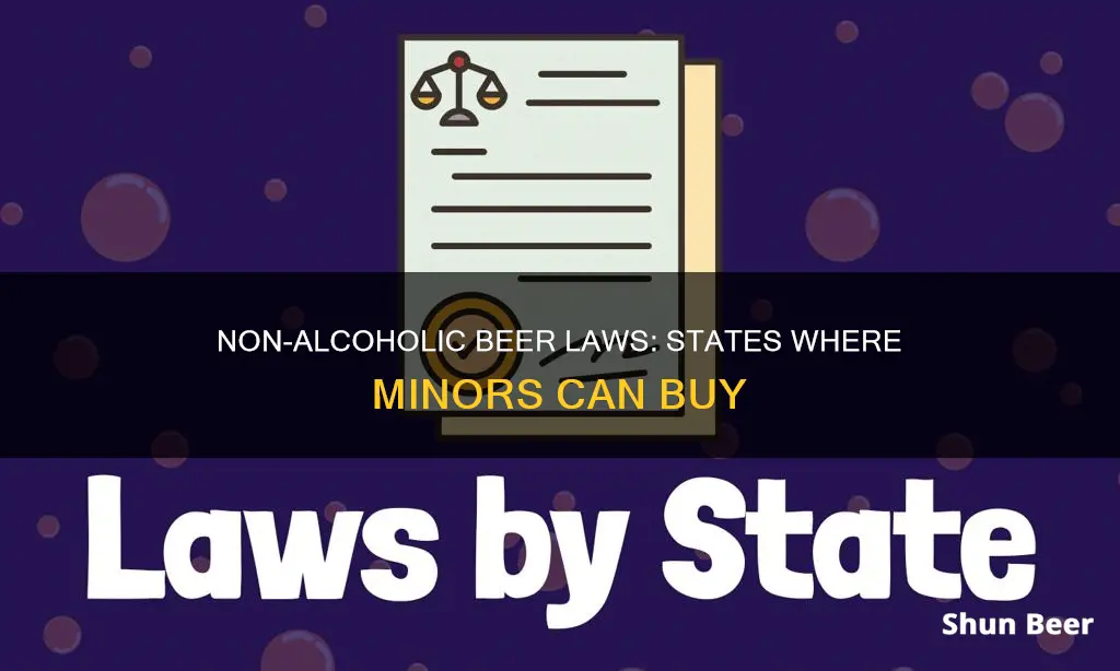 what states can minors buy non alcoholic beer