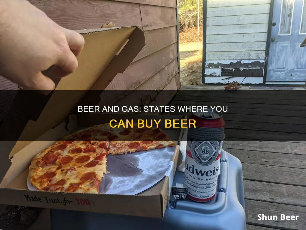 Beer And Gas: States Where You Can Buy Beer | ShunBeer