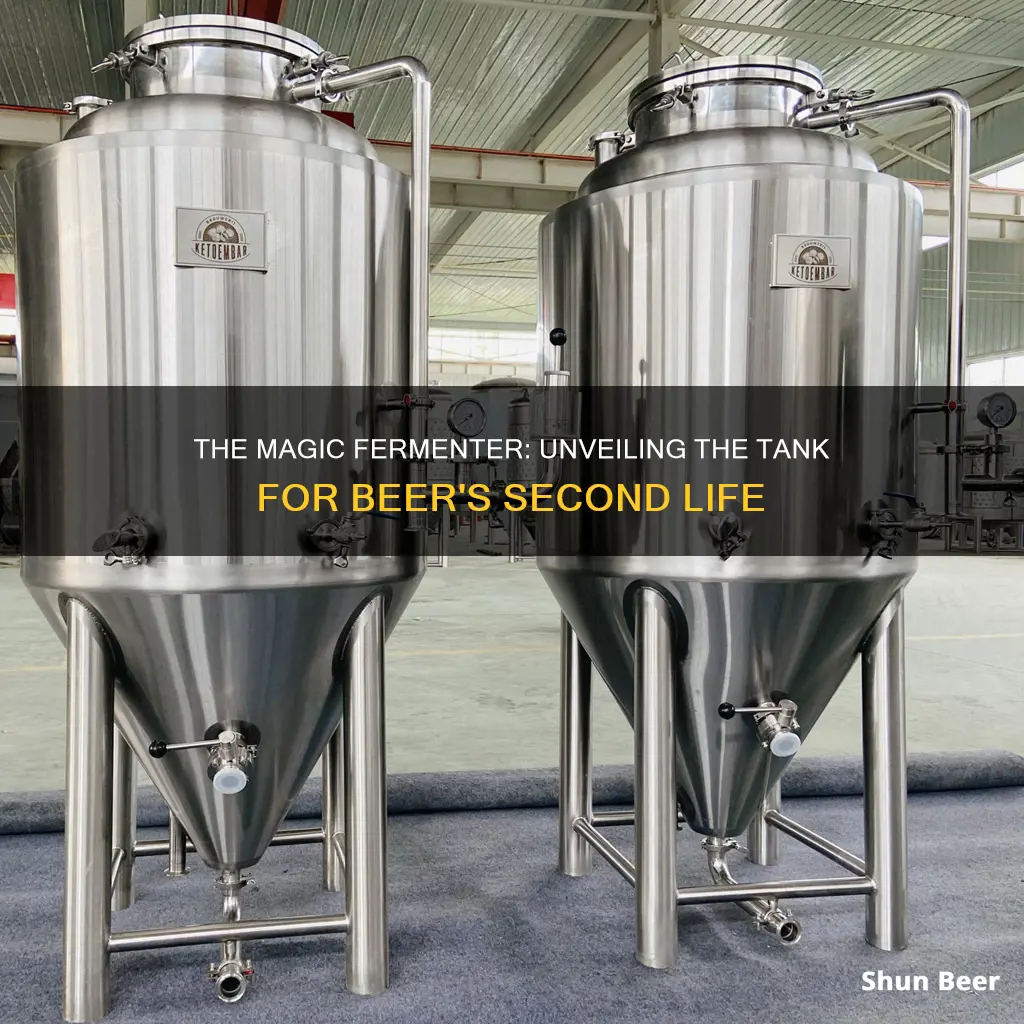 what tank does beer ferment in