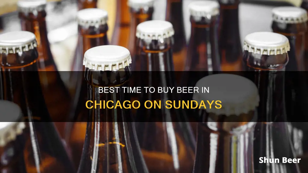 what time buy beer chicagi sunday