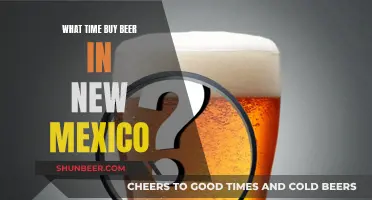 Best Time to Buy Beer in New Mexico