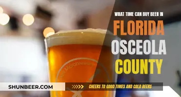 Beer Buying in Osceola County, Florida: What Time?