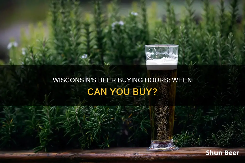 what time can buy beer in wisconsin