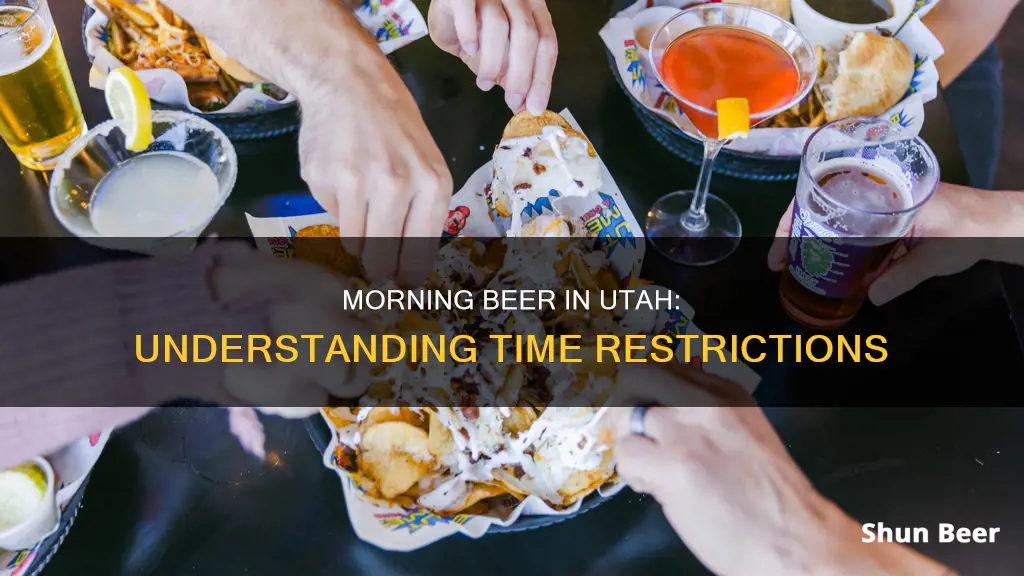 what time can buy beer utah morning