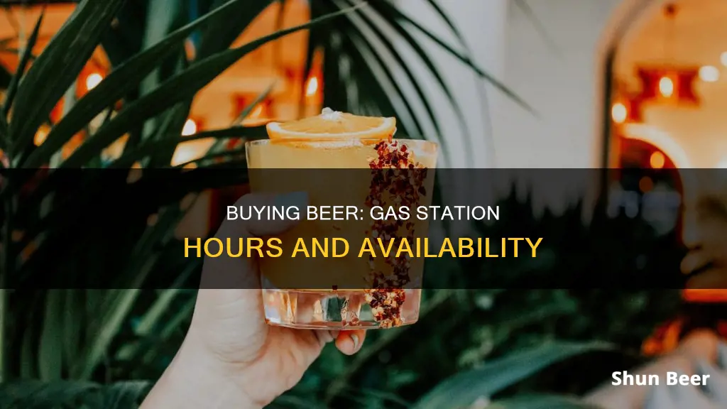 what time can i buy beer at a gas station