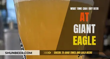 When to Grab a Beer at Giant Eagle