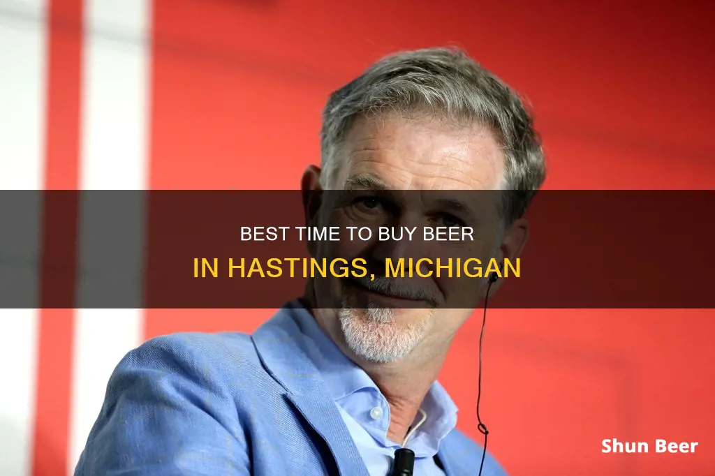 what time can i buy beer at hastings mi