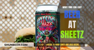 Buying Beer at Sheetz: What Time is Best?