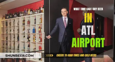 Buying Beer at the ATL Airport: When and Where