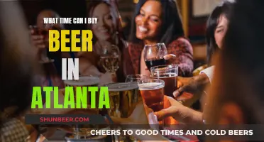 When to Buy Beer in Atlanta