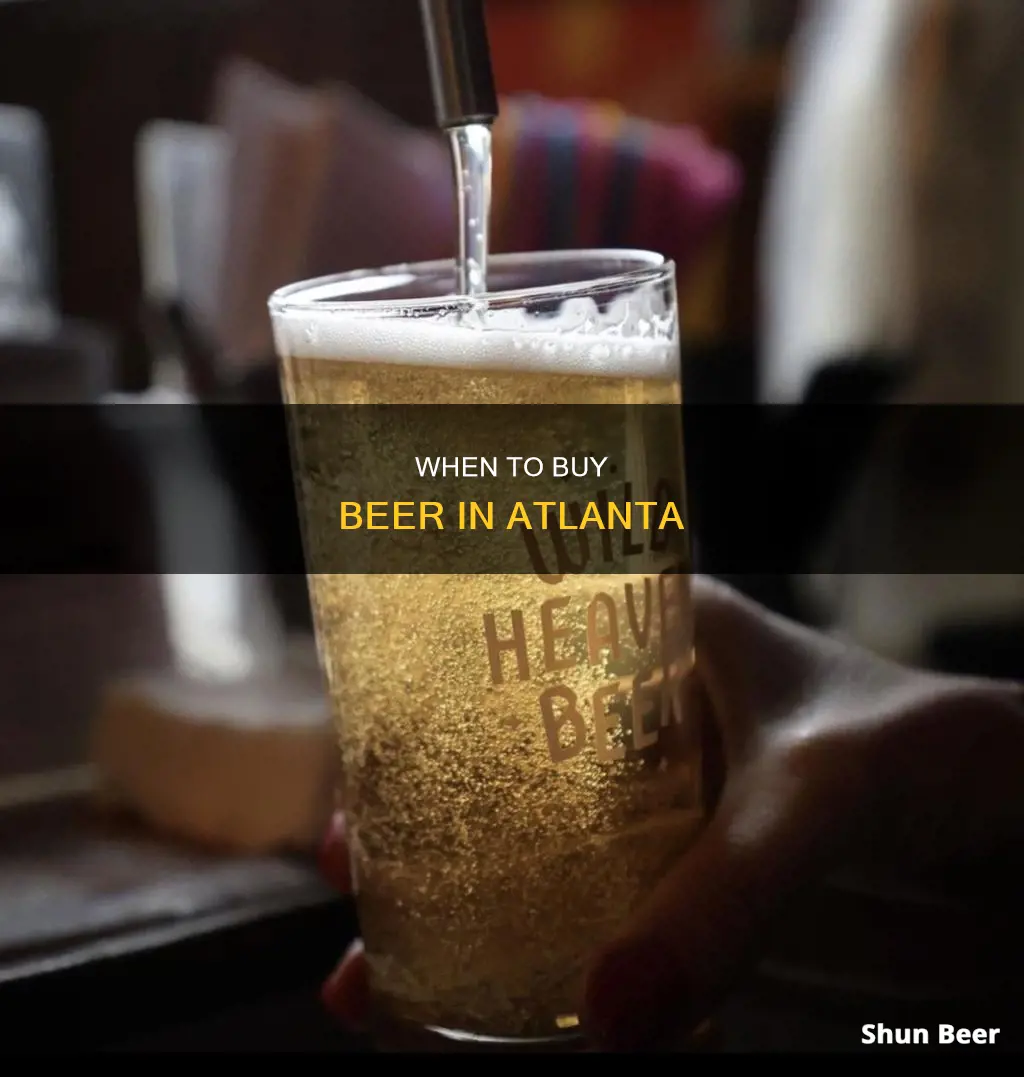 what time can i buy beer in atlanta