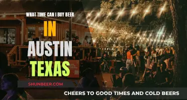 Best Time to Buy Beer in Austin, Texas