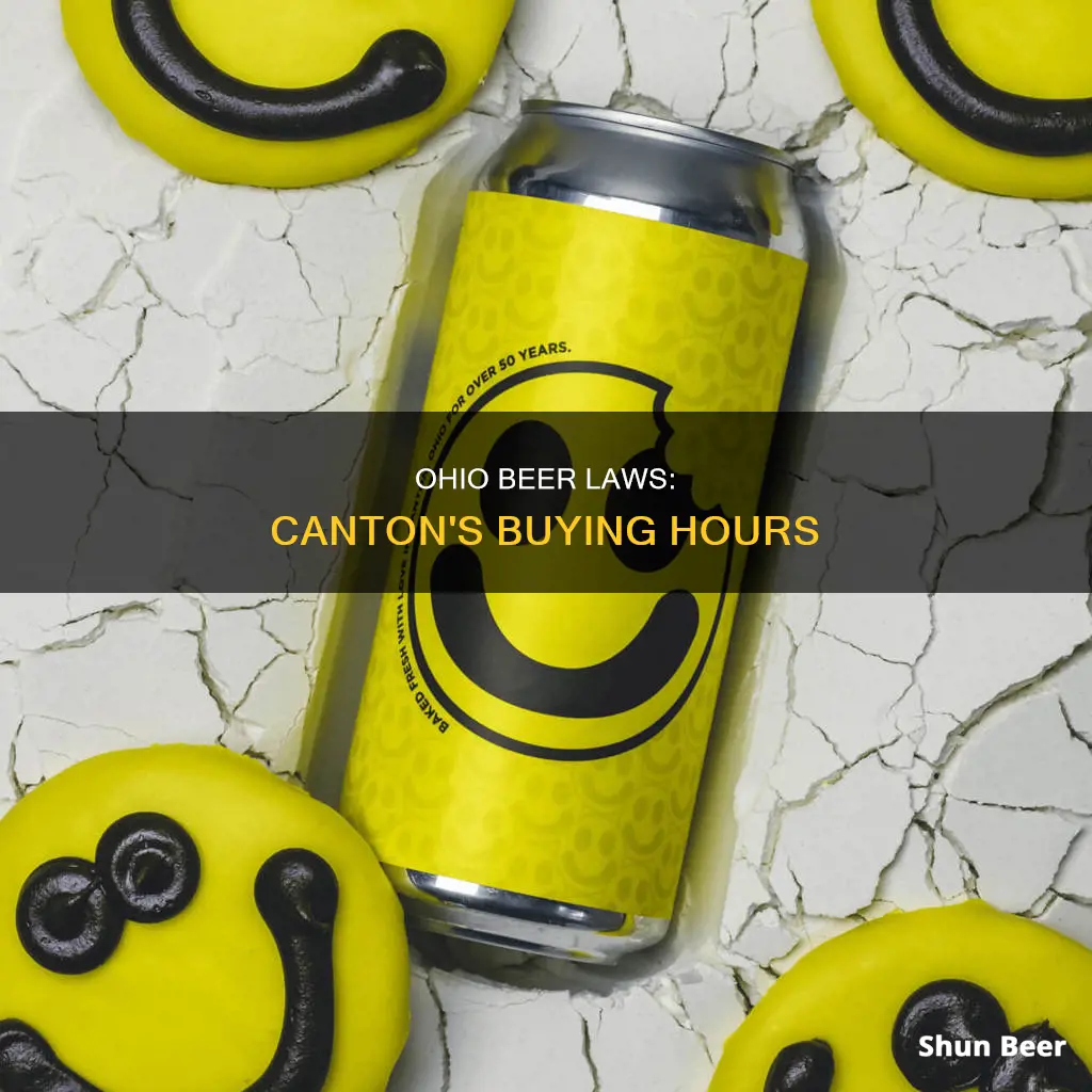 what time can i buy beer in canton ohio