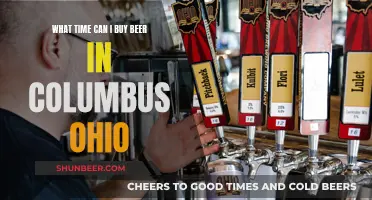 Ohio's Beer Buying Hours: Columbus Edition